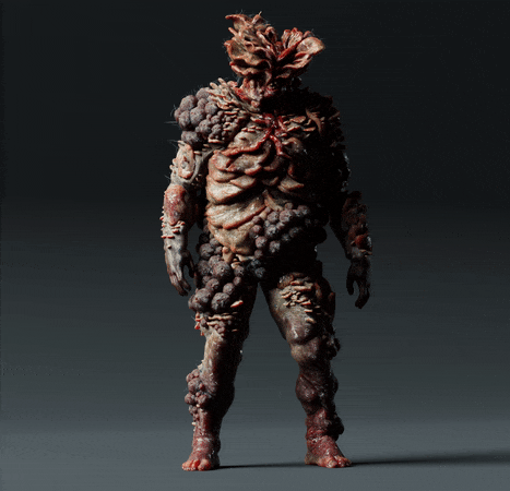 The Last Of Us-Clickers 3D model animated rigged
